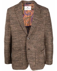 Мужской коричневый пиджак от Etro