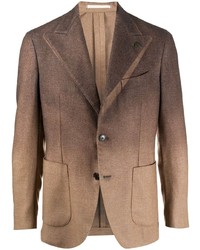Мужской коричневый пиджак от Gabriele Pasini