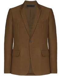 Мужской коричневый пиджак от Haider Ackermann