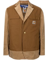 Мужской коричневый пиджак от Junya Watanabe MAN
