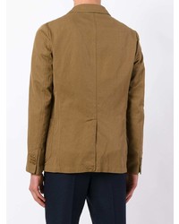 Мужской коричневый пиджак от Aspesi