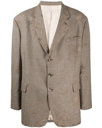 Мужской коричневый пиджак от Marni