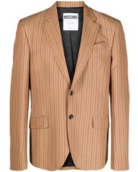 Мужской коричневый пиджак от Moschino