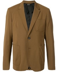 Мужской коричневый пиджак от N°21