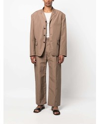 Мужской коричневый пиджак от Lemaire