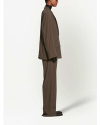 Мужской коричневый пиджак от Balenciaga