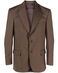 Мужской коричневый пиджак от Paura