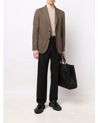 Мужской коричневый пиджак от Boglioli