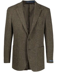 Мужской коричневый пиджак от Polo Ralph Lauren