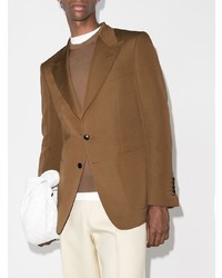 Мужской коричневый пиджак от Tom Ford