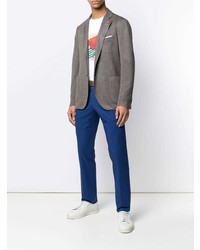 Мужской коричневый пиджак от Lardini