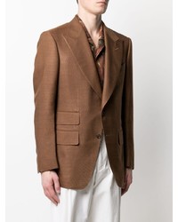 Мужской коричневый пиджак от Tom Ford