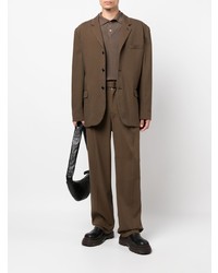 Мужской коричневый пиджак от Lemaire