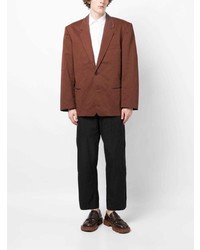 Мужской коричневый пиджак от Lemaire