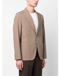Мужской коричневый пиджак от Officine Generale