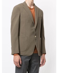 Мужской коричневый пиджак от D'urban