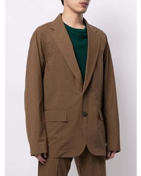Мужской коричневый пиджак от Kolor