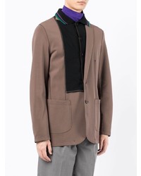 Мужской коричневый пиджак от Kolor