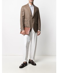 Мужской коричневый пиджак от Gabriele Pasini