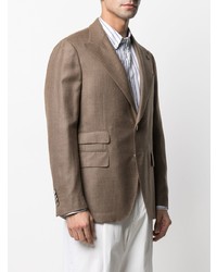 Мужской коричневый пиджак от Gabriele Pasini