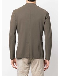 Мужской коричневый пиджак от Herno