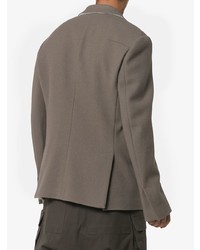 Мужской коричневый пиджак от Haider Ackermann