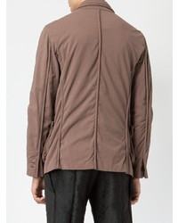 Мужской коричневый пиджак от Di Liborio
