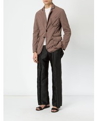 Мужской коричневый пиджак от Di Liborio