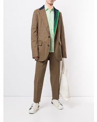 Мужской коричневый пиджак от Kolor