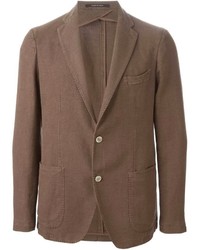Мужской коричневый пиджак от Tagliatore