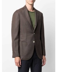 Мужской коричневый пиджак от Barba
