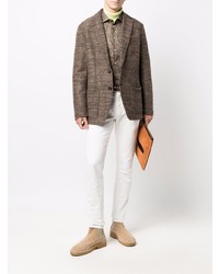 Мужской коричневый пиджак от Etro
