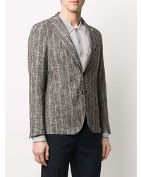 Мужской коричневый пиджак от Manuel Ritz