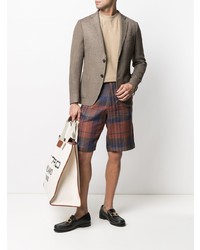 Мужской коричневый пиджак от Etro