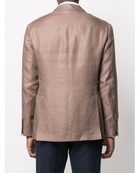 Мужской коричневый пиджак от Brunello Cucinelli