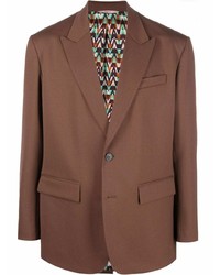 Мужской коричневый пиджак от Valentino