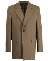 Мужской коричневый пиджак от Wooyoungmi