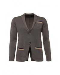 Мужской коричневый пиджак от Y.Two