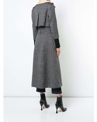 Женский коричневый плащ от Khaite