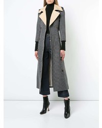 Женский коричневый плащ от Khaite