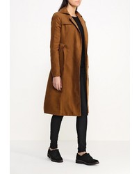 Женский коричневый плащ от Only