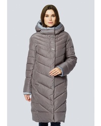 Женский коричневый пуховик от Alyaska