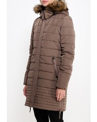 Женский коричневый пуховик от B.young