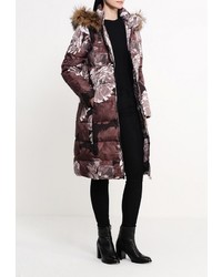 Женский коричневый пуховик от Baon