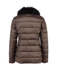 Женский коричневый пуховик от Baon