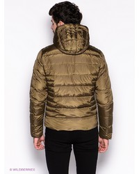 Мужской коричневый пуховик от Bomboogie