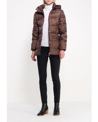 Женский коричневый пуховик от Ellesse