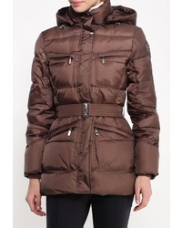 Женский коричневый пуховик от Ellesse