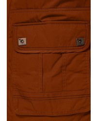 Мужской коричневый пуховик от Fergo