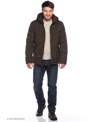 Мужской коричневый пуховик от FiNN FLARE